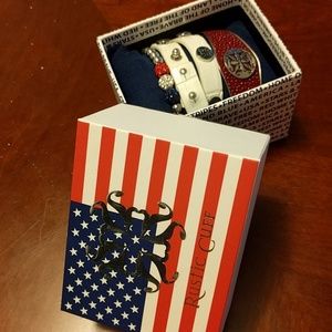 Rustic Cuff 'America' Bracelets